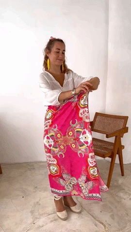 how to tie a balinese sarong